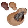 thumbnail image 2 of Reptile Bathing Pool Tortoise Food And Water Feeder Bowl with Ramp Reptile Feeding Dish Aquarium Ornament for Gecko Snake Turtle Bearded Dragon Lizard, 2 of 8