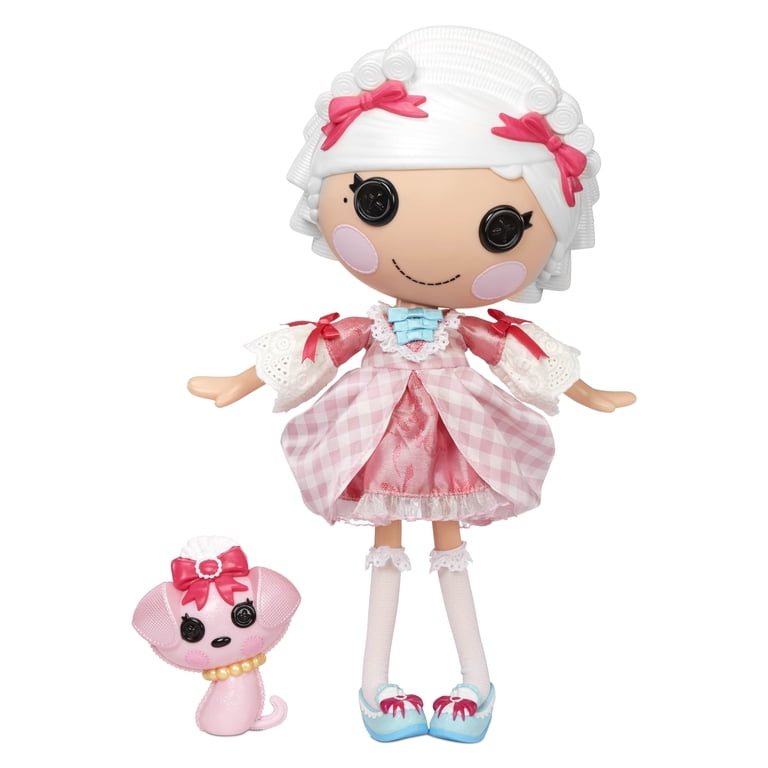 open lace back dress Lalaloopsy -Crumbs Sugar Cookie Girl's Costume