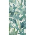 thumbnail image 2 of Nai, Danhui 14x24 Black Ornate Wood Framed with Double Matting Museum Art Print Titled - Summer Garden Greenery II Light, 2 of 4