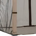 thumbnail image 2 of SUNJOY Gazebo Mosquito Netting for 13 ft. × 15 ft. Wooden Gazebos, 2 of 5
