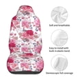 thumbnail image 5 of Fuzoiu Peonies And Roses Print Seat Covers Set, Car Seat Covers Front Seats, Car Seat Protector, Car Seat Cushion, Seat Covers Carseat Cover Universal Fit for Most Cars, 5 of 7