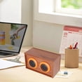 thumbnail image 4 of Wooden Tweeter Speaker HiFi Loseless Sound Passive Wooden Treble Speaker 35W 6 Wood Grain, 4 of 5