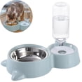 thumbnail image 1 of alimentos para mascotas Gran capacidad 2 en 1 Comedero automático y dispensador de agua Comedero para perros y tazón de agua automático Zhivalor LL-0744, 1 of 4