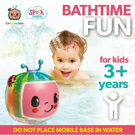 Spark Cocomelon 2-in-1 Spraying Bath Toy