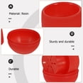 thumbnail image 4 of Pretyzoom Red Resin Succulent Plant Pot Sturdy Decorative Flower Pot for Home and Office, 4 of 5