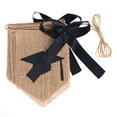 thumbnail image 6 of LABSERRON Congrats Grad Banners Linen Banner Sign Black Pendant Flag 1Pack, 6 of 8