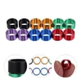 thumbnail image 3 of 12 anillos para patas de paloma, con clip para pollitos y patos., 3 of 5