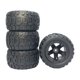 thumbnail image 5 of Ounissouiy Neumáticos de coche RC 1/16 1/12 1/14 montaje de piezas de repuesto de coche para Wltoys 124017 2piezas Negro, 5 of 6
