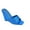 Blue, variant on Womens Peggie Rhinestone Wedge Mules