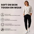 thumbnail image 6 of BILLIONHATS 24 Pack Mens Cotton Jogger Sweatpants, Assorted Colors & Sizes from S M L XL 2XL, Great for Homeless Shelter Donations, Cargo and Regular Pockets, 6 of 6