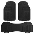 thumbnail image 1 of FH Group Supreme Rubber Trimmable Heavy Duty Floor Mats For Cars - 3 Colors, 1 of 6