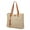 Brown, variant on Straw Handbags Women's Summer Beach Straw Bucket Tote Bag Straw Woven Handbag Tassel Shoulder Bag Purse