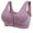 Purple, variant on Sports Bras for Women High Support Front Closure Bralette Bra Plus Size Older Women Bras