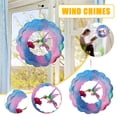 thumbnail image 1 of XWSHYW Decoraciones para El Hogar Escultura de Acero Inoxidable con Carillones de Viento Giratorios para Decoración de Jardín, 1 of 6