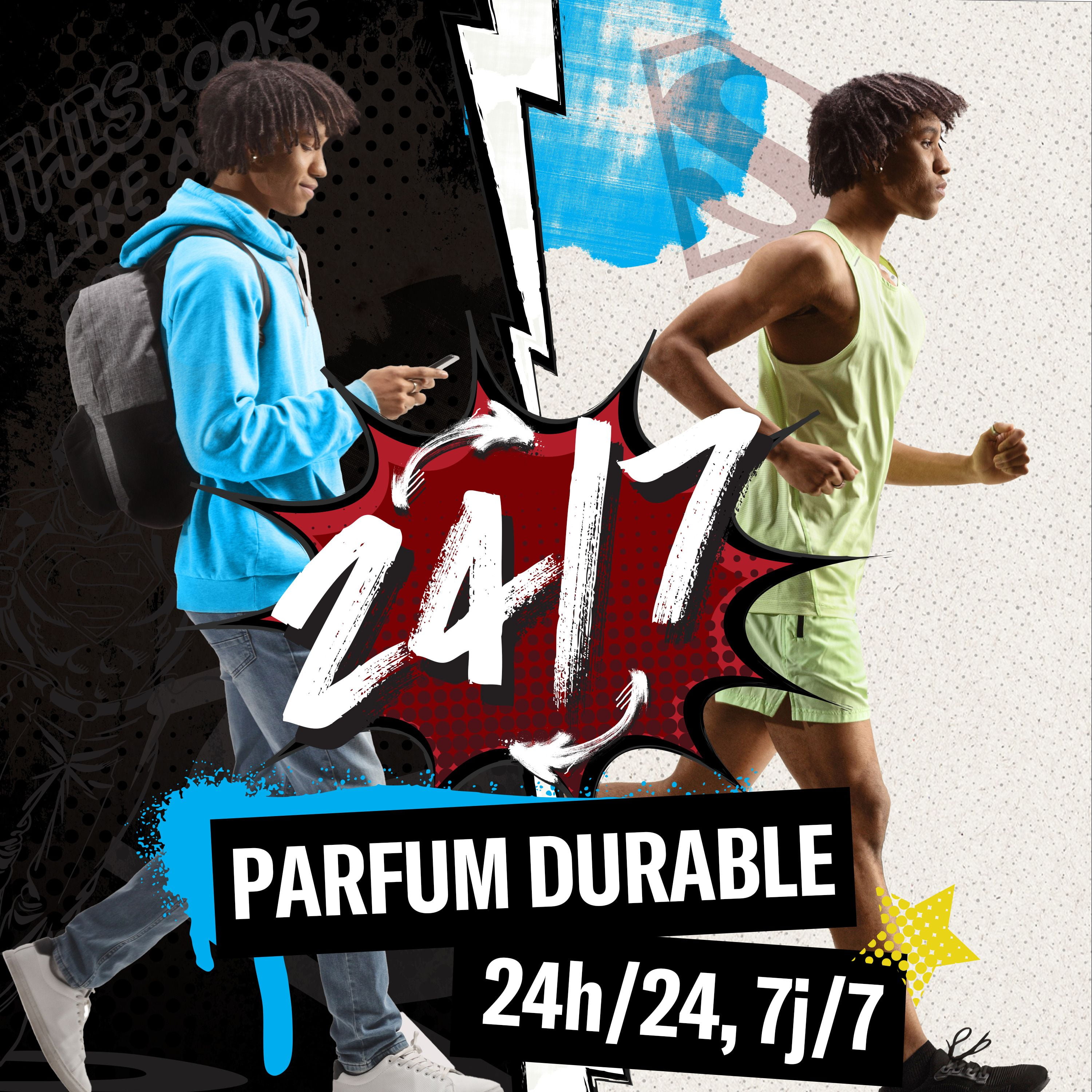 Nettoyant pour le corps Old Spice pour hommes, fraîcheur comme après le lavage 24 heures sur 24, 7 jours sur 7 avec parfum longue durée, nettoyant pour le corps et le visage 2 en 1, mousse riche, Supe