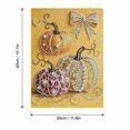 thumbnail image 3 of Halloween Diamond Painting Kit, DIY Pearl Painting Kit 11.8 x 15.7 Inch Spooky Design, Diamond Art Kit for Adults with Sparkling Beads, Creative Bead Art Project for Seasonal Home Decor Wall Art, 3 of 6