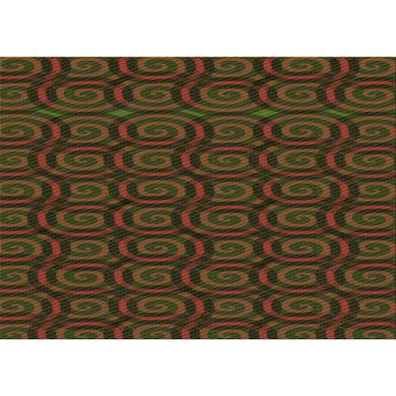 Ahgly Company Machine Washable Indoor Rectangle Transitional Dark Bronze Brown Area Rugs, 4' x 6'