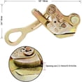 thumbnail image 4 of ZEONHAK 1 Ton Cable Wire Grip Gripper, Wire Rope Jaw Puller, Cable Size Range 1/10-2/3 Inch, 2204 Lbs Capacity, 4 of 5