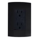 thumbnail image 1 of Contacto Tomacorriente Duplex Schneider Electric Negro, 1 of 3