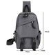 thumbnail image 2 of Bolso con correa, mochila para hombro en el pecho, mochila para computadora portátil, bolso cruzado, viajes al aire libre para hombres y mujeres, 2 of 5