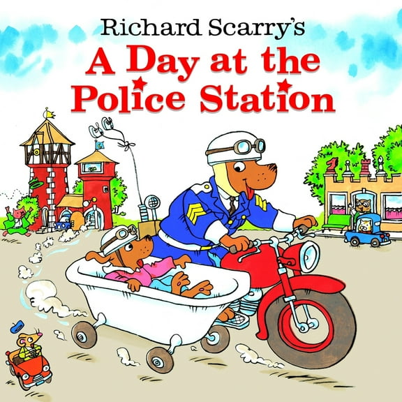 Pre-Owned A Day at the Police Station (Paperback) 0375828222 9780375828225