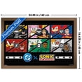 thumbnail image 3 of DC X Sonic The Hedgehog - Justice League And Team Sonic Wall Poster, 14.725" x 22.375" Framed, 3 of 5