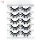 thumbnail image 1 of 5 pares de pestañas postizas de visón de imitación 3D, extensiones de pestañas postizas reutilizables multicapa hechas a mano largas y finas naturales, herramientas de maquillaje de ojos Tan Jianjun  unisex, 1 of 2