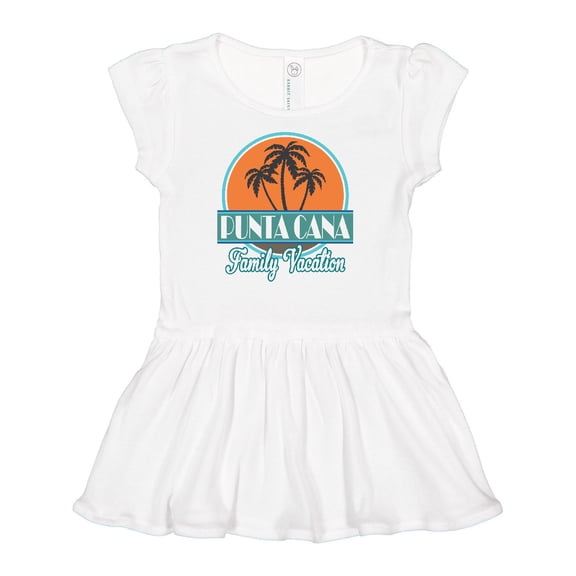 Inktastic Punta Cana Family Vacation Matching Girls Baby Dress