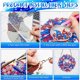 thumbnail image 4 of Cuadros Decorativos Diamante corona resina cristal dibujo arte artesanía DIY para niños adultos (HH002) Wdftyju embutido en tela, 4 of 6