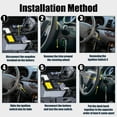 thumbnail image 4 of Cilindro de bloqueo de encendido Unique Bargains con llaves No.9T1Z11582A para Ford Transit Connect XL tono metálico plateado 1 juego, 4 of 7