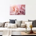 thumbnail image 2 of ZHONGYUTONG Pink Peony Wall Art Peony Flower Pictures Wall Decor Elegant Blossom Floral Paintings Romantic Flower Canvas Prints Girls Bedroom Decor Frame (28" x 42"), 2 of 6