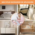 thumbnail image 2 of ZVXCABV Colch&oacute;n Cambiador Para Bebe, Mesa Para Cambiar Pa&ntilde;ales, Forro Impermeable, Funda Tela Suave Lavable, Correa Seguridad Ajustable, Dise&ntilde;o Port&aacute;til, Ad, 2 of 8