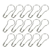 WORGEOUS  1000 Pcs Large Safety Pins for Cloth Diapers Clothing Silver