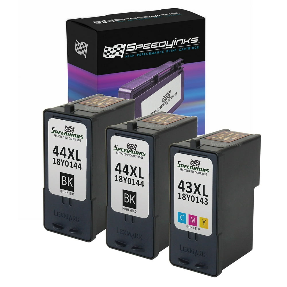Speedy Inks Remanufactured Ink Cartridge Replacement for Lexmark 44XL