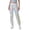 Silver, variant on Women's Metallic Pants, High Waisted Flare Pants with Pockets, Shiny Stretchy Casual Pants for Party, Dance, Lounge