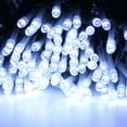 thumbnail image 2 of 164ft Extendable String Lights Outdoor/Indoor, 300 LED Super Bright Christmas Lights, Waterproof 8 Modes Plug in Clear Wire Fairy Lights for Bedroom Party Wedding Garden Patio Halloween (Cool White), 2 of 6