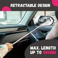 thumbnail image 3 of LLC Retractable Rear View Mirror Wiper with Layered Brush Head Car Rearview Mirror Wiper Cleaning Tool, 3 of 6