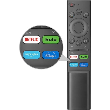 Universal Replacement Remote for Samsung-TV-Remote, Compatible All Samsung Frame Serif Crystal UHD Neo Q O 4K 8K