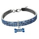 thumbnail image 5 of Collar elegante para perros perfecl Rosa + azul S-Blue, 5 of 8