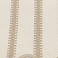 thumbnail image 3 of Mainstays by Becky G. & Alejandra Polyester Scallop Layering Rug, Papyrus Beige Stripe, 24" x 36", 3 of 11