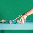 thumbnail image 3 of CafePress - Planetary Pool Black T Shirt - Men's Classic Graphic Cotton T-Shirt, 3 of 4