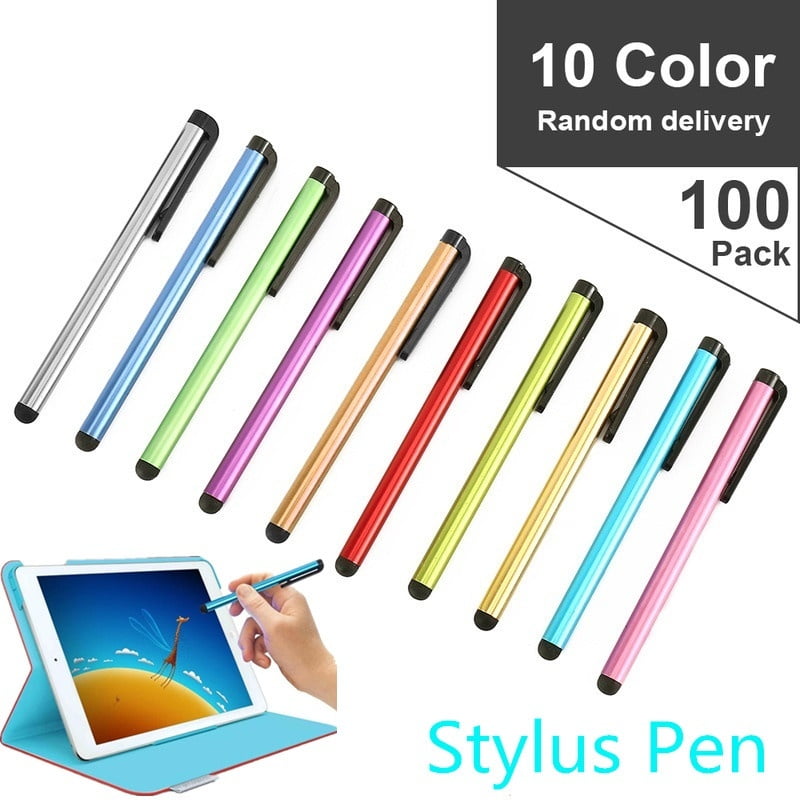 100x Stylus Touch Screen Pen For Apple iPhone 4 4S 5 5S 5C 6 6 Plus iPad Galaxy 