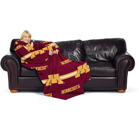 NCAA Minnesota Golden Gophers Comfy Throw, Stripes
