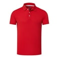 thumbnail image 4 of Sngxgn Polos for Men Mens Polo Shirts Short Sleeve Summer Casual Shirt(Red,XXXXL), 4 of 8