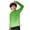 Z2-Green-mkosplrt kids summer tops, variant on MKOSPLRT Daily Wear Kids UV Hoodie UPF 50 Long Sleeve Sun Shirt with Thumb Holes Striped Tops Comfortable for School Play 5-15 Years Yellow 7-8 Years