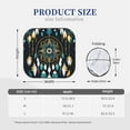 thumbnail image 3 of Vsdgher Boho Dreamcatcher Print Car Windshield Sun Shade, Reflective Sunshade Window Sunshade Sun Visor Protector Fit for Cars,Trucks,SUVs-Small, 3 of 6