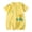 1 Yellow, variant on SROBPTY Newborn Boys Girls Rompers Print Short Sleeve Jumpsuit for 0-20M