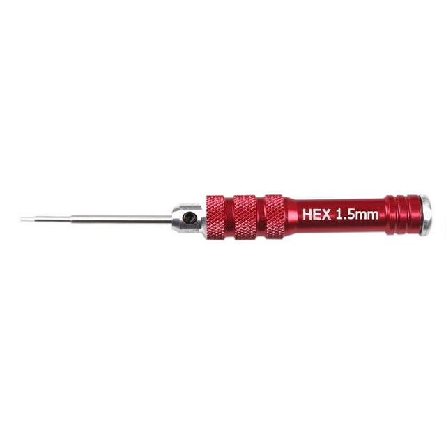 HSSjuego de destornilladores hexagonales con mango azul herramientas de acero chapado Ehuebsd en titanio para reparación de helicóptero RC herramienta doméstica