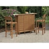 Montego Bay 3PC Bar Set includes Bar & Two Stools