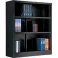 thumbnail image 3 of Famous Brand 277440BK Bookcase 3 Openings 36 W X 12 D X 42 H In., Black, 3 of 7